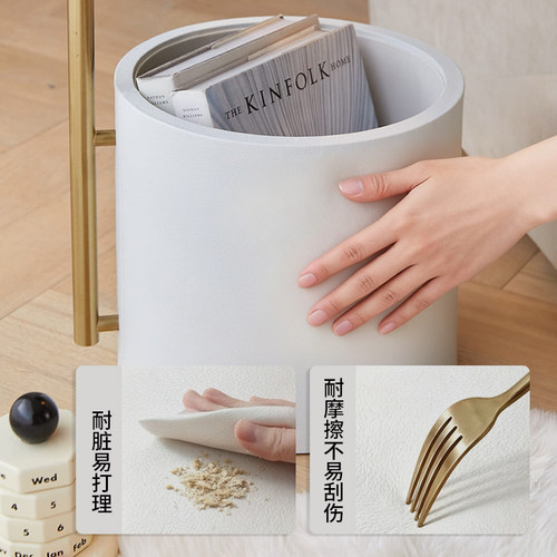落地灯客厅奶油风轻奢茶几置物氛围灯设计感床头卧室立式落地台灯 - 图2