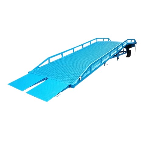 集装箱装车卸货平台移动式登车桥10吨上下货装车斜坡板可定制 - 图3