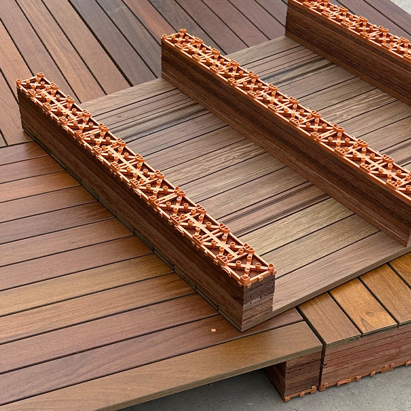 定制加高防腐木阳台实木地板户外花园露台防水室外庭院龙骨板架空,淘宝优惠券,粉丝福利购,淘宝优惠卷