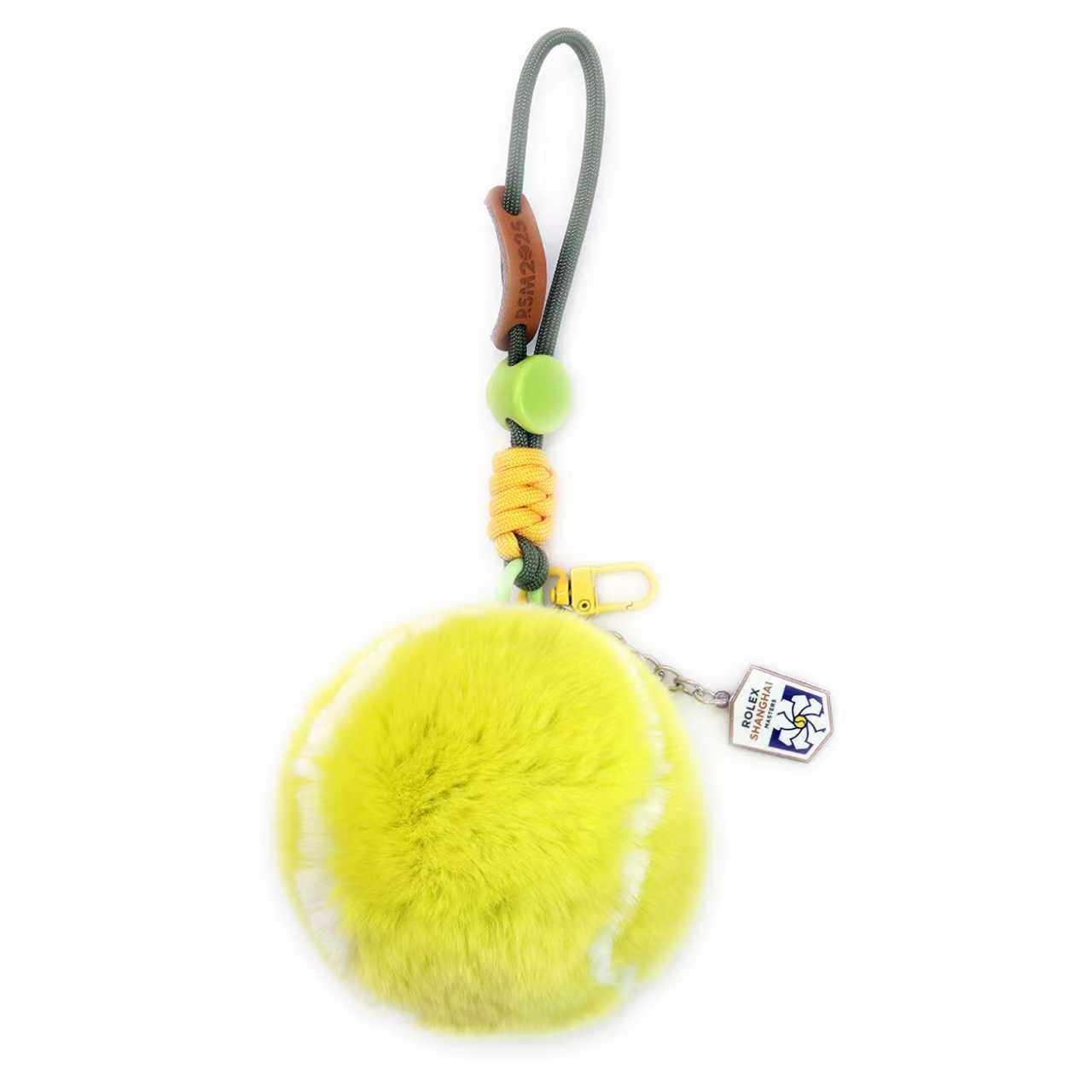 上海ROLEX网球大师赛 2025ATP 兔毛网球挂饰 网球周边,淘宝优惠券,粉丝福利购,淘宝优惠卷