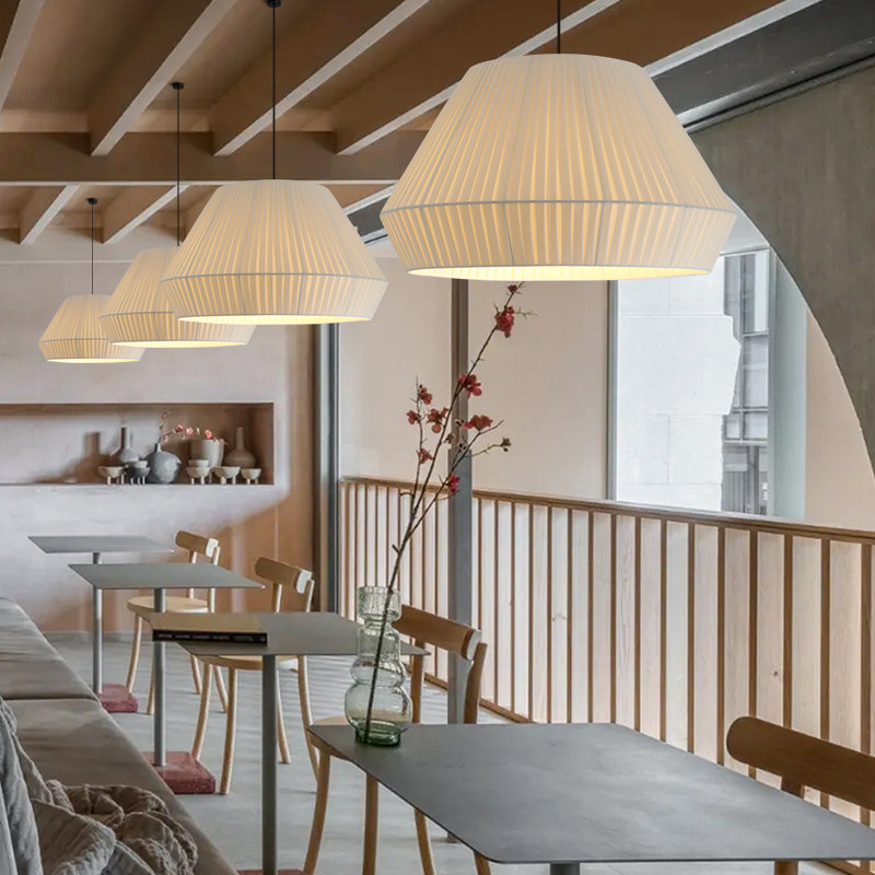 中古风餐厅吊灯侘寂风客厅卧室民宿灯手工编织布编灯具布艺吊灯罩,淘宝优惠券,粉丝福利购,淘宝优惠卷