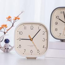 Minima Modern Home Desktop Desk Clock Living Room Seat Bell Hanging Bell Dual-use Bedroom Children Bedside Mute Clock