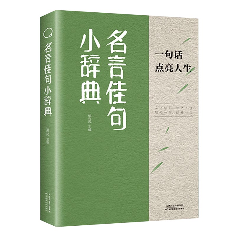 名言佳句小辞典 古今中外名人名言好词 佳句好句经典语录 励志格言警句 初中生高中生小学生名人名言经典语录素材书籍畅销书 正版 - 图3