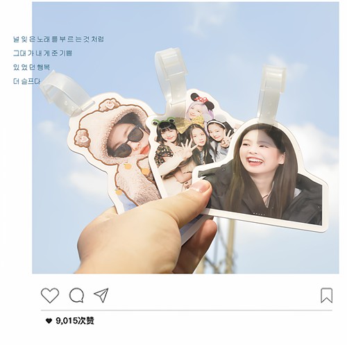 行李箱挂牌定制宠物大头照片diy亚克力防丢吊牌来图定做书包挂件 - 图2