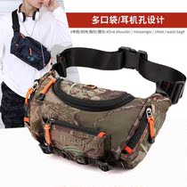 New HS-510 Multi-Outdoor Features Out-of-pocket Sport Mens Single Shoulder Satchel and Chest Bag Riderdon Large Capacity Defense