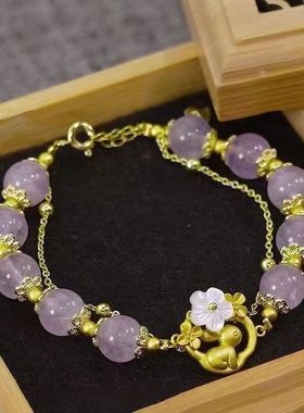 2025中秋月桂玉兔手链大礼包国风团圆如意月兔家人朋友手饰礼物