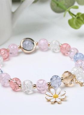 超仙爆款铃兰花手链女ins潮闺蜜古风甜美手串学生简约百搭手饰品