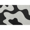 Moni entrance door floor mat is dust-repellent and stain-resistant and can be cut