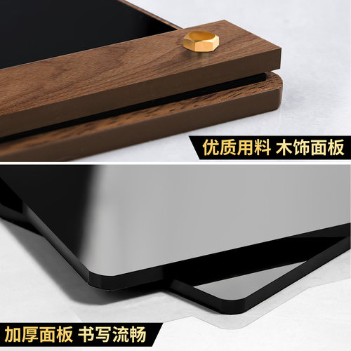 可擦写价格展示牌diy小黑板商品立式摆摊夜市手绘标价广告吸引发光招牌咖啡厅奶茶店菜单价目表桌面立式摆台 - 图1