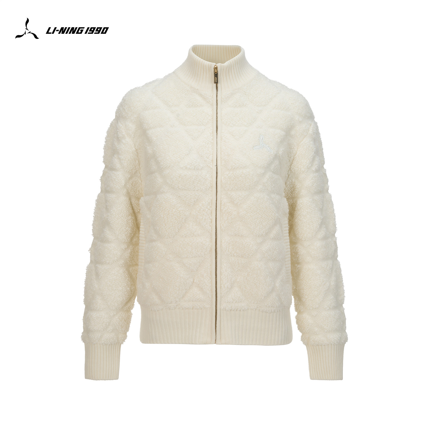 【俱乐部系列】LI-NING1990 女士含羊毛保暖针织外套 李宁1990,淘宝优惠券,粉丝福利购,淘宝优惠卷