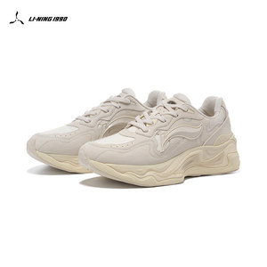 【熔岩】LI-NING1990 男士运动复古休闲慢跑鞋 李宁1990经典系列