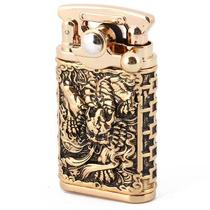 New products 2019 new creatives shell reliefs kerosene machines copper-free grinding smoke points cigarette lighter beating Y lighter cigarette makers