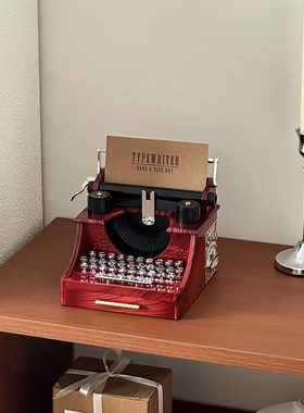 复古怀旧仿真缝纫机八音盒音乐盒创意礼品居家卧室客厅玄关摆件