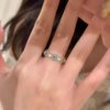 New Chinese style enamel ring female niche design ring