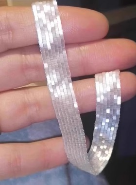 缎面小米珠项链轻奢小众高级感女