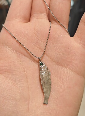 小咸鱼项链女款2025新款轻奢小众