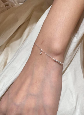 ins风清冷感串珠手链女轻奢小众