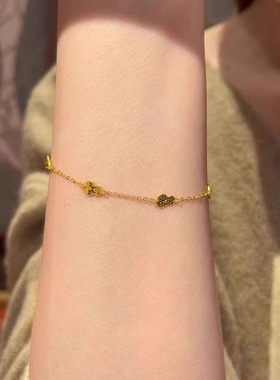 碎冰冰葫芦手链女款轻奢小众精致