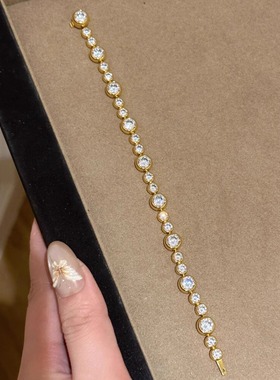 泡泡仿钻手链女轻奢小众精致新款