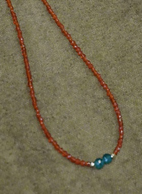 Leluckybaba|天然石项链毛衣链时尚串珠吸睛财运首饰2025新款百搭