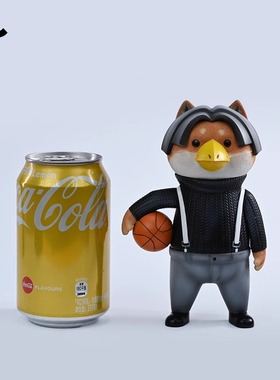 JXK柴斯基模型鸡嘴背带柴犬你太美手办兵人偶潮玩狗周边桌面摆件