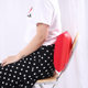 Extra large inflatable pillow plush surface adult travel portable enlarged square pillow home nap pillow lumbar pillow