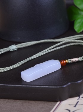 金丝玉节节高升吊坠男女项链玉佩