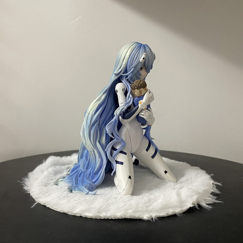 新剧场版 长发绫波零凌波丽手办 动漫二次元美少女国产摆件礼物 - 图0