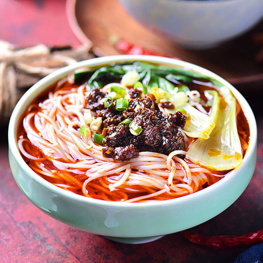 龙幺幺重庆小面麻辣调料500g四川正宗家用煮面条专用辣椒酱拌面料