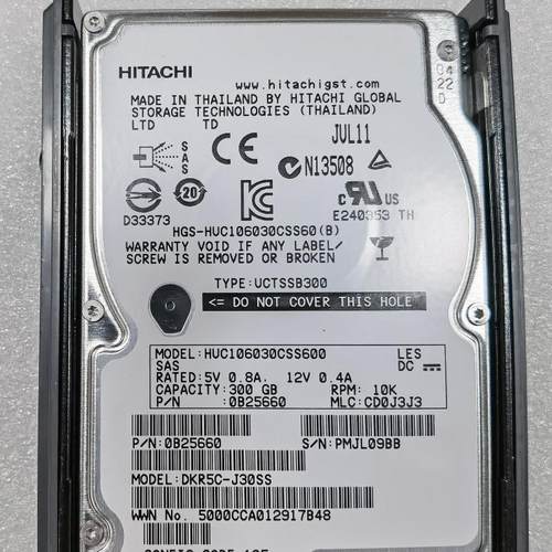 HDS 5541890-A 5541890-P DKR5C-J300S 300G 10K HUC106030CSS600 - 图1