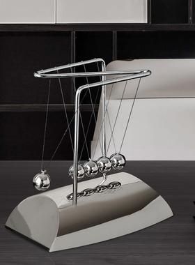 牛顿摆球混沌摆永动仪办公室书房桌面摆件装饰工艺品创意家居客厅