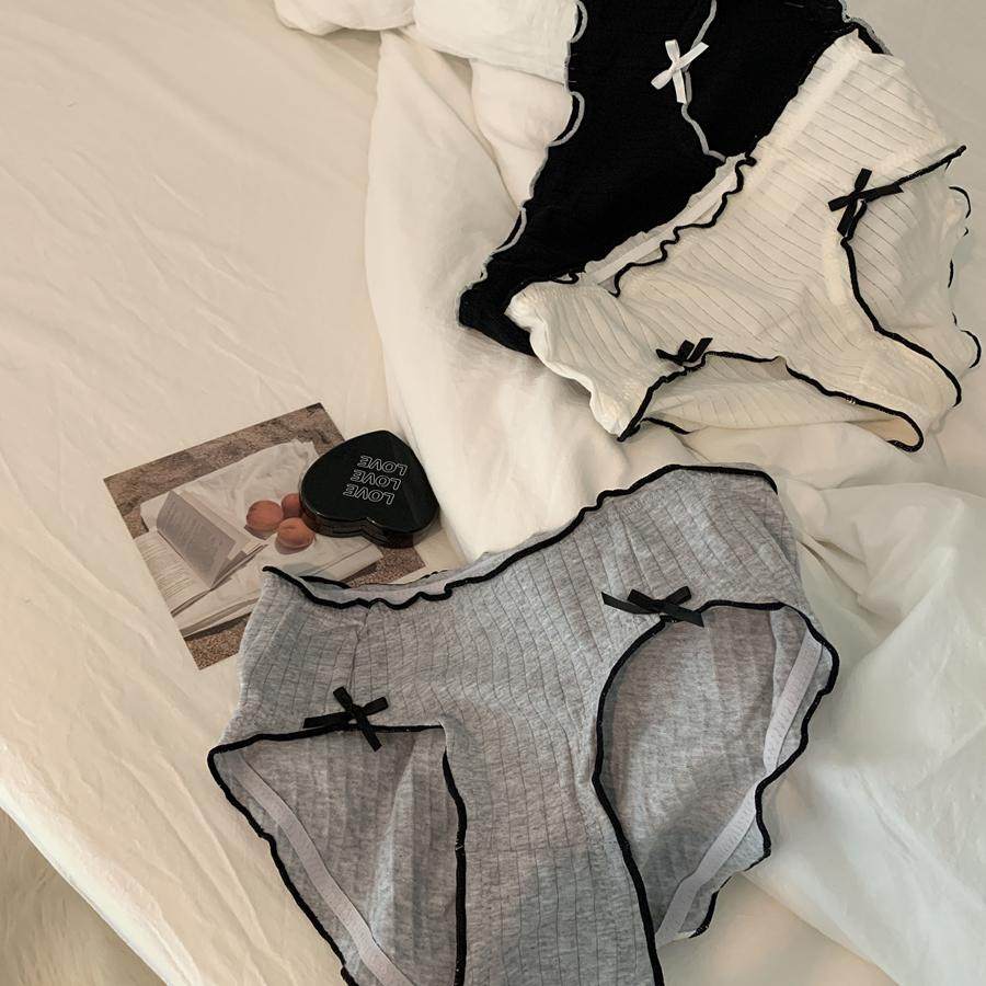 树懒少女日系纯欲风纯棉内裤女生中腰抗菌全棉裆短裤底裤三角裤头,淘宝优惠券,粉丝福利购,淘宝优惠卷