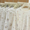 Category A children's pure cotton home clothes set boneless underwear skin-friendly soft autumn clothes and trousers