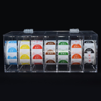 New Products Label Stick Time Distribution P Paper Square Week-long Effect Sticker Paper Decky Week Label with a strip fit