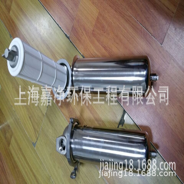 快接式不锈钢水过滤器不锈钢精密过滤器/工业水过滤器-图0