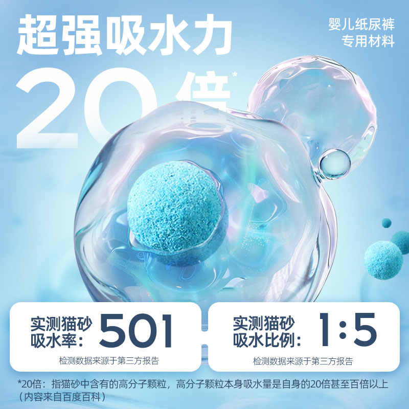 混合猫砂豆腐砂除臭近无尘易结团膨润土高分子幼猫专用猫沙20公斤