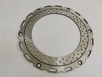 Applicable retrofit electric car locomotive 16 inch Anti-brake full disc steel ring front wheel 16X2 5 steel ring full disc brake