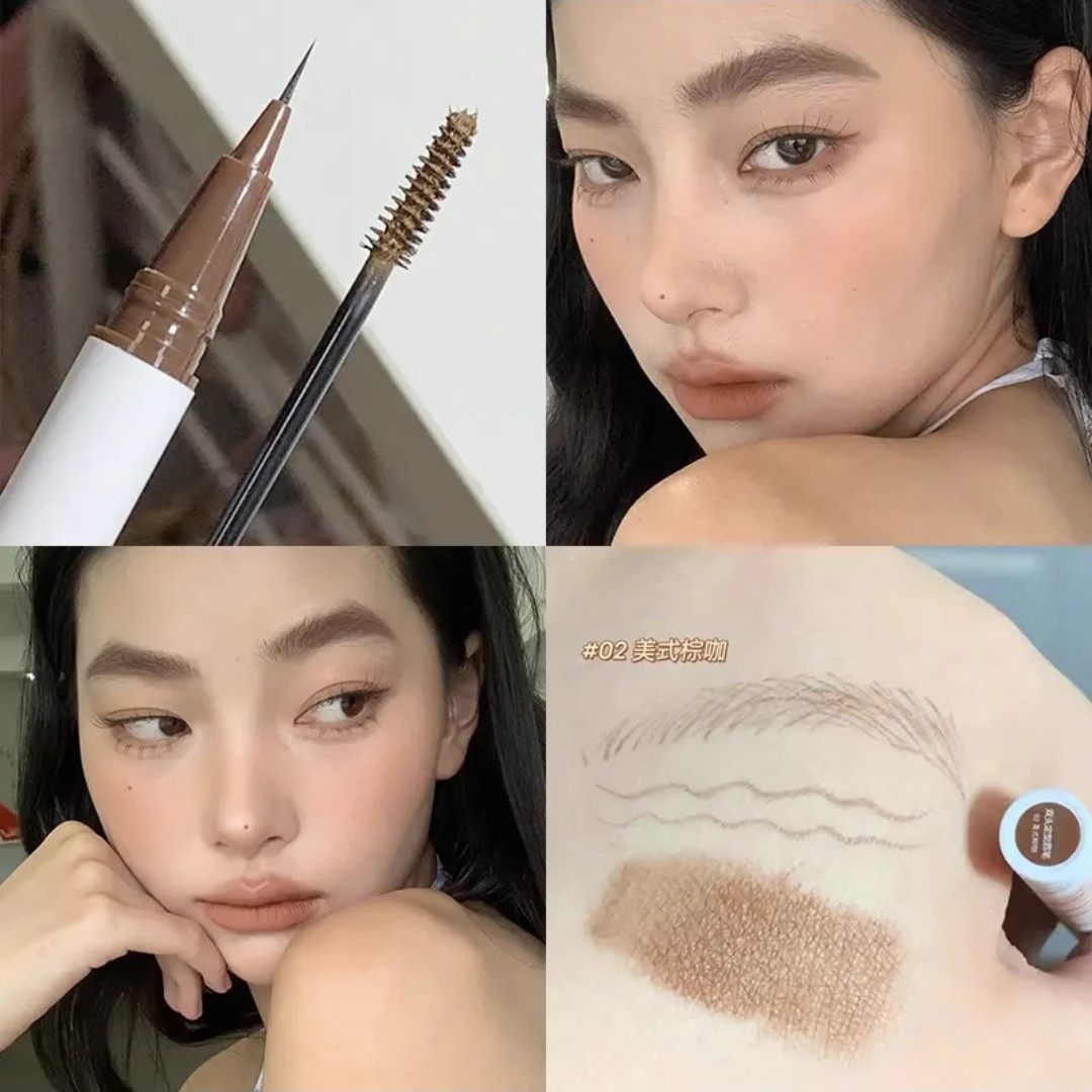 【李佳琪推荐】双头染眉膏水眉笔二合一防水防汗不晕染根根野生眉,淘宝优惠券,粉丝福利购,淘宝优惠卷