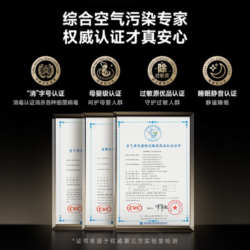 阿卡驰ACTXA空气净化器家用0臭氧除甲醛细菌烟味猫毛净化机Z01pro - 图3