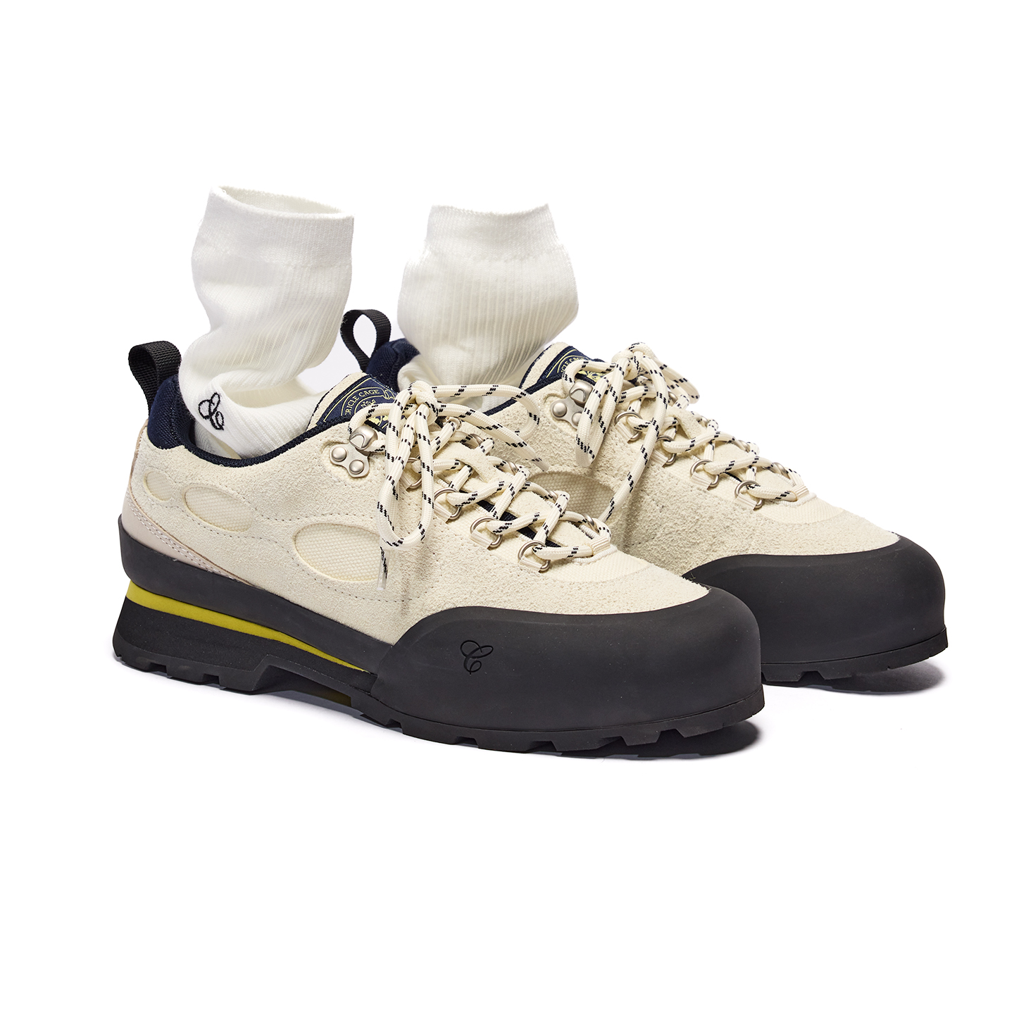 CRICLE CAGE环洞 ARNICA复古户外登山徒步休闲反毛皮系带低帮鞋 - 图3