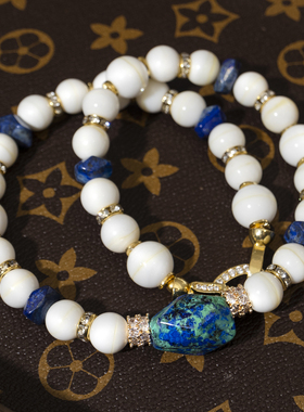 二梦三青【弥敦道掠影】原创小众项链女时尚百搭锁骨链高级休闲款