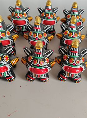 河南特产淮阳泥泥狗泥特色非遗伴手礼泥哨泥咕咕泥塑摆件