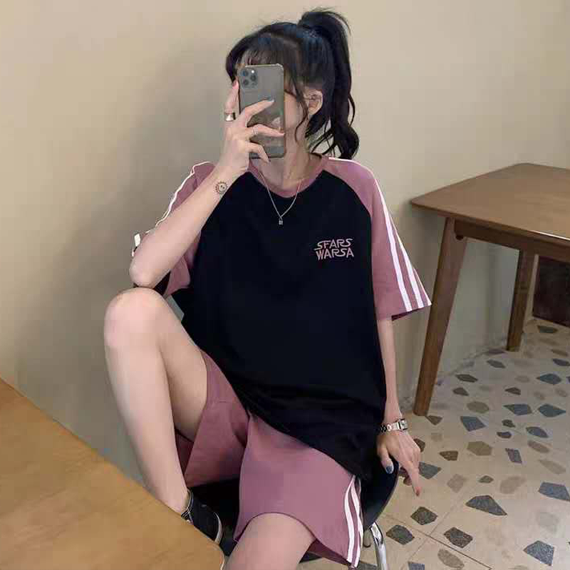 中考体育专用运动服套装初三女学生体考中招跑步考试衣服毕业班服-图1