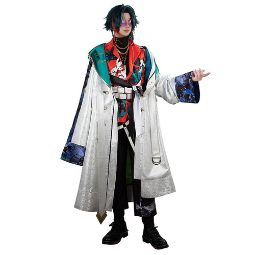 二线小兔虚拟主播彩虹社cos服3SKM魁星cosplay衣服魁星衣服 - 图3