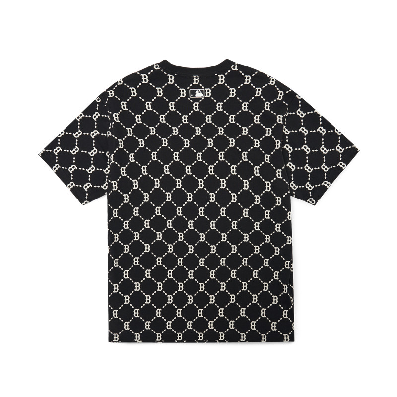 MLB官方 男女情侣T恤老花满印刺绣LOGO短袖运动休闲潮夏季TSM40,淘宝优惠券,粉丝福利购,淘宝优惠卷