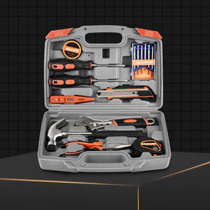 勃兰匠记plure16+1件家用工具箱家庭套装组合电工木工汽修五金手.