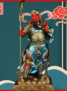 伽蓝菩萨珈蓝尊者韦陀尊天佛摆件