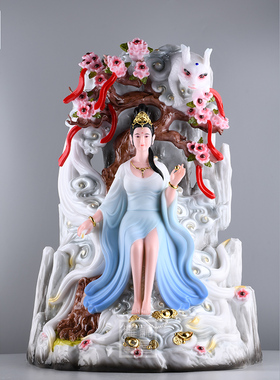 铭昌飞天蛇娘娘胡狐娘娘摆件