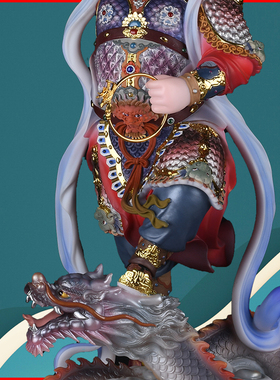 哪吒三太子三坛海会大神装饰摆件