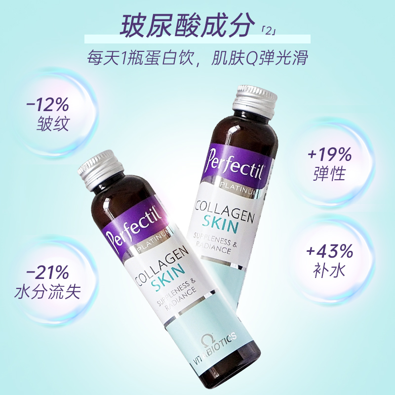 【有效期至24年12月】Perfectil英国小分子胶原蛋白肽玻尿酸00ml - 图1